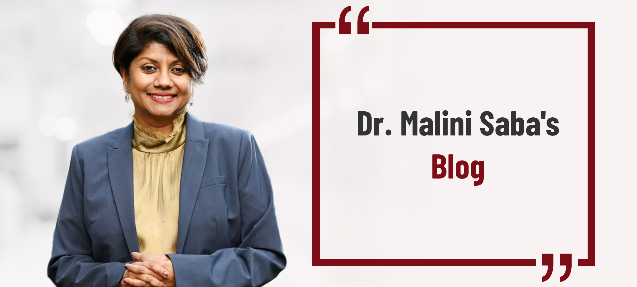 Dr Malini Saba